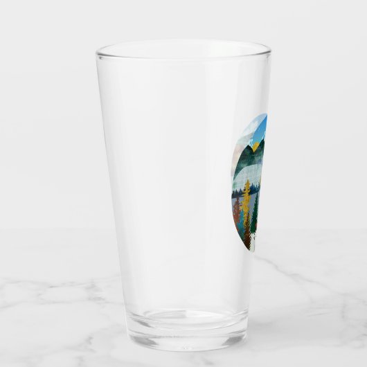Sunrise Moose Glas (Rechts)