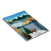 Sunrise Moose Notitieboek (Rechterzijde)