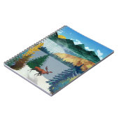 Sunrise Moose Notitieboek (Linkerzijde)