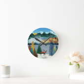 Sunrise Moose Ronde Klok (Huis)