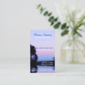 Sunrise Morning Moon Visitekaartje (Staand voorkant)