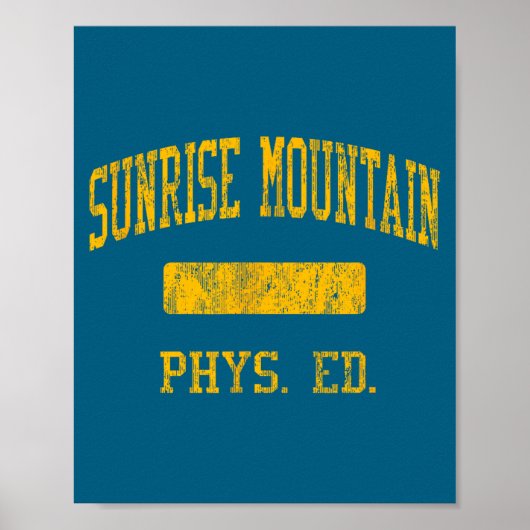 Sunrise mountain high school hs peoria az lichamel poster (Voorkant)