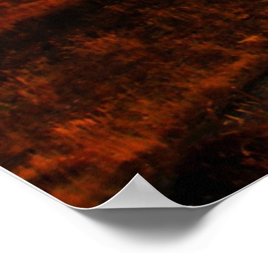 Sunrise Mountain maakt zich geen zorgen over Isaia Poster (Hoek)