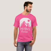 Sunrise Mountain Natuur wandelen T-shirt (Voorkant volledig)