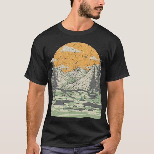 Sunrise Mountain T-shirt (Voorkant)
