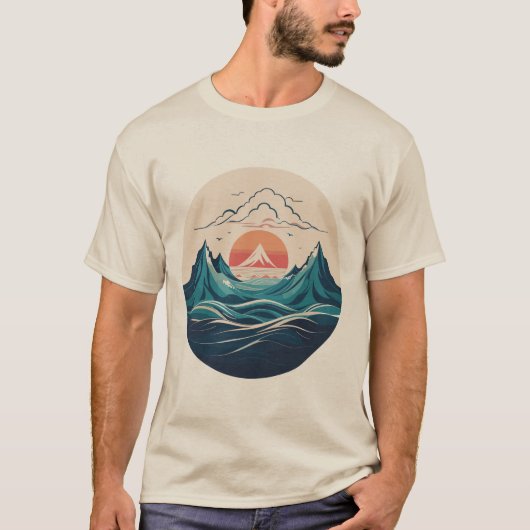 Sunrise Mountain T-shirt (Voorkant)