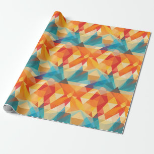 Sunrise Mozaïek Geometrisch: Nieuw Beginnings Desi Cadeaupapier