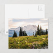 Sunrise Mt. Rainier Gifts Briefkaart (Voorkant / Achterkant)