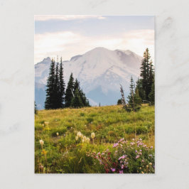 Sunrise Mt. Rainier Gifts Briefkaart