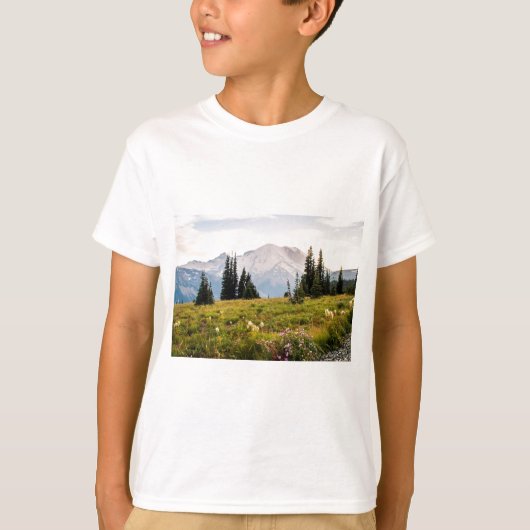 Sunrise Mt. Rainier Gifts T-shirt (Voorkant)