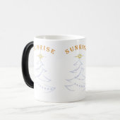 Sunrise mug magische mok (Voorkant links)