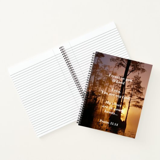 Sunrise My Times zijn in uw handen Notitieboek (Binnen)