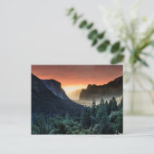 Sunrise | Nationaal park Yosemite Briefkaart (Staand voorkant)