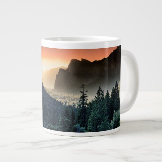 Sunrise | Nationaal park Yosemite Grote Koffiekop (Voorkant rechts)