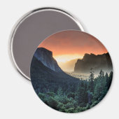 Sunrise | Nationaal park Yosemite Magneet (Voorkant / Achterkant)