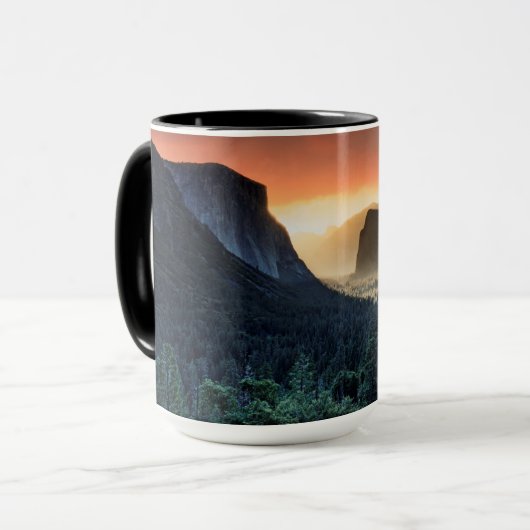 Sunrise | Nationaal park Yosemite Mok (Voorkant links)