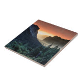 Sunrise | Nationaal park Yosemite Tegeltje (Zijkant)