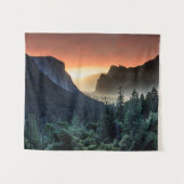Sunrise | Nationaal park Yosemite Wandkleed (Voorkant (horizontaal))