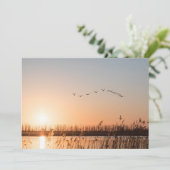 Sunrise Natuur-fotokaart (Staand voorkant)