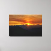 Sunrise North Cascades Canvas Afdruk (Voorkant)