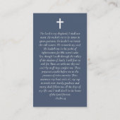 Sunrise Ocean Photo Cross Memorial Prayer Kaart Contactkaartje (Achterkant)