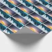 Sunrise Ocean Surf Cadeaupapier (Hoek)