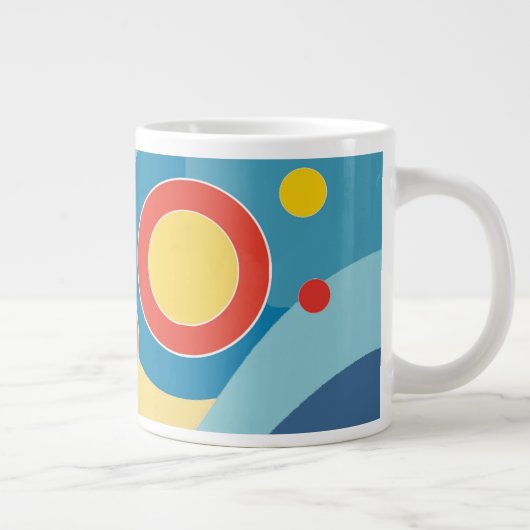 Sunrise Ocean Wave Grote Koffiekop (Rechts)