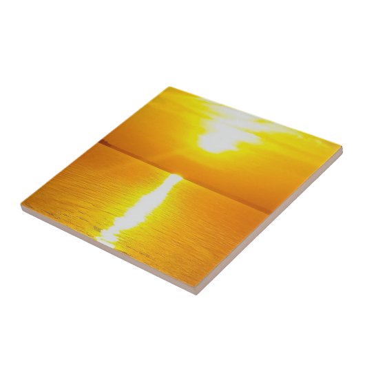 Sunrise of Sunset? Tegeltje (Zijkant)