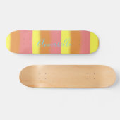 Sunrise Old Paper Painting Skateboard (Horizontaal)