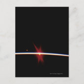 Sunrise on Earth's Horizon Briefkaart (Voorkant)
