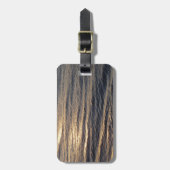 Sunrise on Ocean Waters kalmerende fotografie Bagagelabel (Voorkant verticaal)