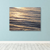 Sunrise on Ocean Waters kalmerende fotografie Canvas Afdruk (Insitu (Houten vloer))