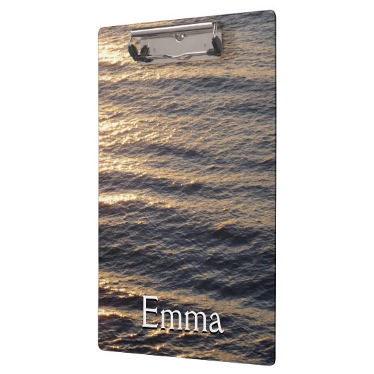 Sunrise on Ocean Waters kalmerende fotografie Klembord (Links)