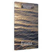 Sunrise on Ocean Waters kalmerende fotografie Klembord (Rechts)