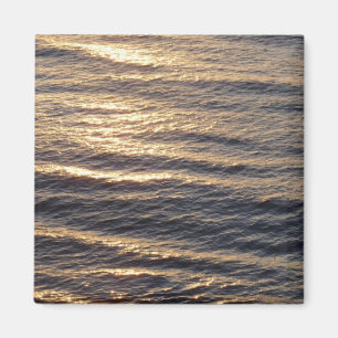 Sunrise on Ocean Waters kalmerende fotografie Magneet