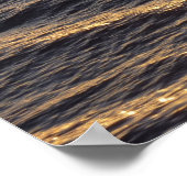 Sunrise on Ocean Waters kalmerende fotografie Poster (Hoek)