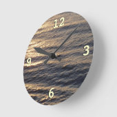 Sunrise on Ocean Waters kalmerende fotografie Ronde Klok (Hoek)