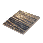 Sunrise on Ocean Waters kalmerende fotografie Tegeltje (Zijkant)