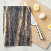 Sunrise on Ocean Waters kalmerende fotografie Theedoek (Quarter Fold)