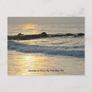 Sunrise on the Jersey Shore Briefkaart