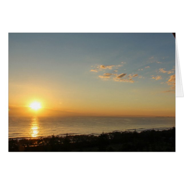 Sunrise op Broad Beach (Voorkant Horizontaal)