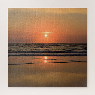 Sunrise op Cocoa Beach, Florida - 20x20 Legpuzzel