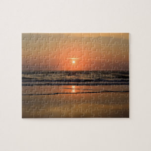 Sunrise op Cocoa Beach, Florida - 8x10 Legpuzzel