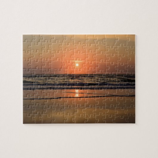 Sunrise op Cocoa Beach, Florida - 8x10 Legpuzzel (Horizontaal)