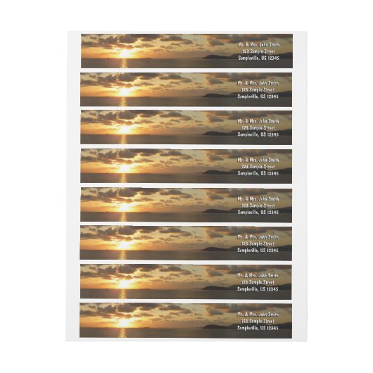 Sunrise op de Amerikaanse Maagdeneilanden in St. T (Vel)