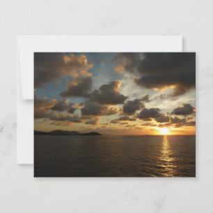 Sunrise op de Amerikaanse Maagdeneilanden in St. T