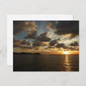 Sunrise op de Amerikaanse Maagdeneilanden in St. T (Voorkant / Achterkant)