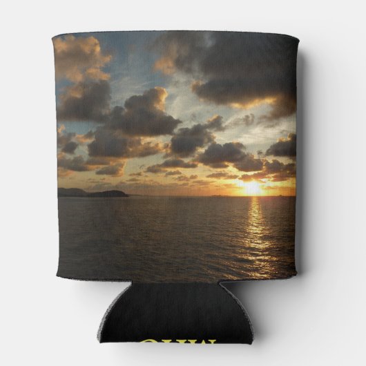 Sunrise op de Amerikaanse Maagdeneilanden in St. T Blikjeskoeler (Achterkant)