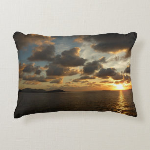 Sunrise op de Amerikaanse Maagdeneilanden in St. T Decoratief Kussen