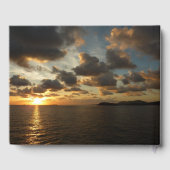 Sunrise op de Amerikaanse Maagdeneilanden in St. T Gastenboek (Achterkant)